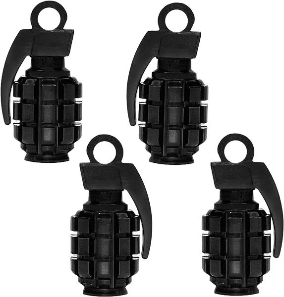 Grenade Aluminum Car Tire Valve Cap