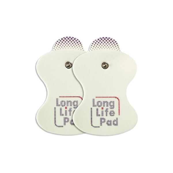 Gourd Shaped Electrode Physiotherapy Massage Pads 6x9cm (12 Pack)