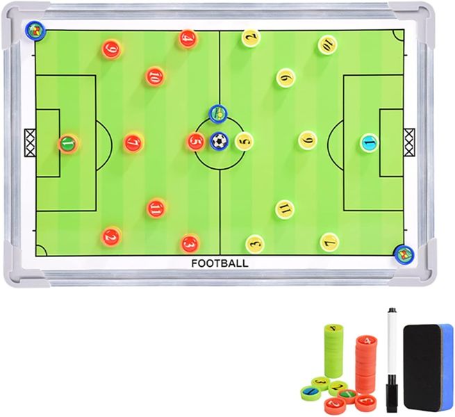 Sided Coaching Board 45X30Cm Green image
