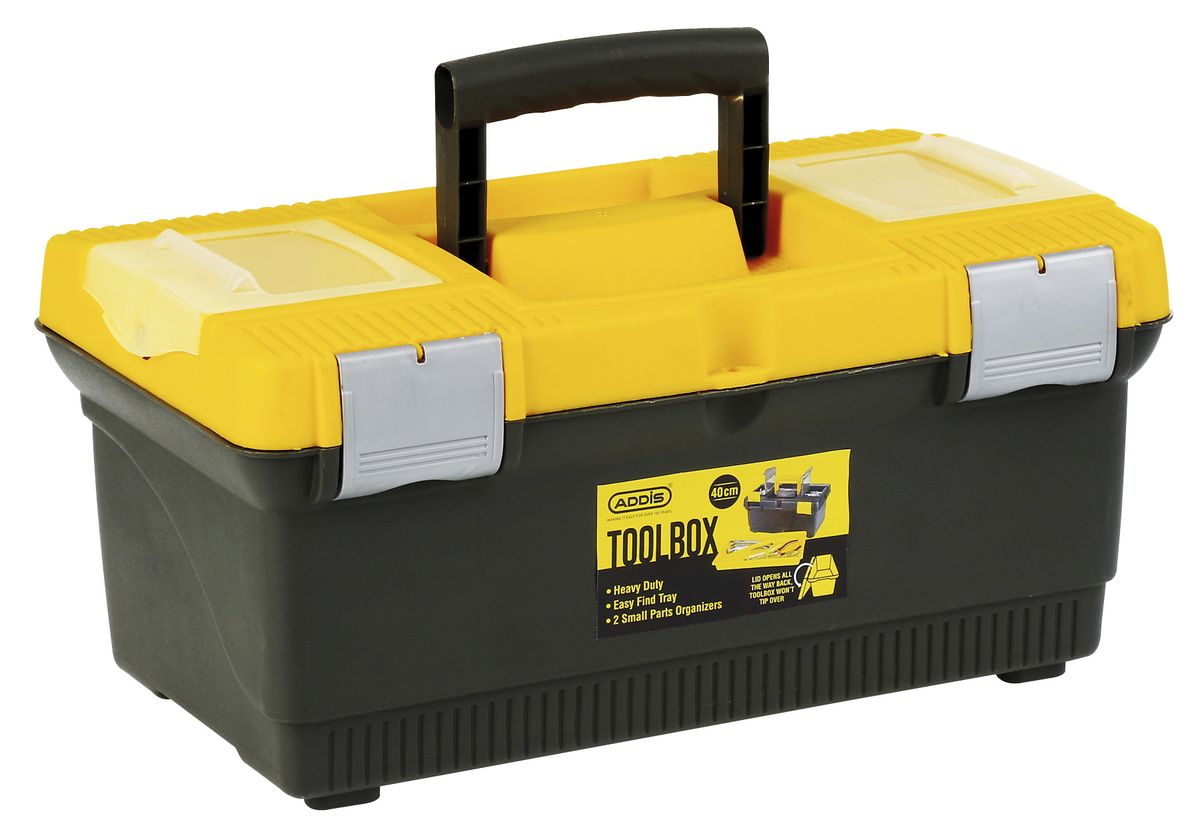 Addis - 40cm Toolbox - Black | Shop Today. Get it Tomorrow