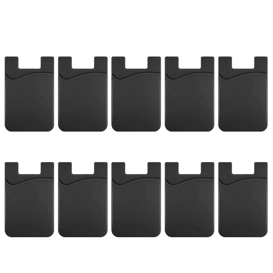 Silicone Phone Card Holder - Pack of 10