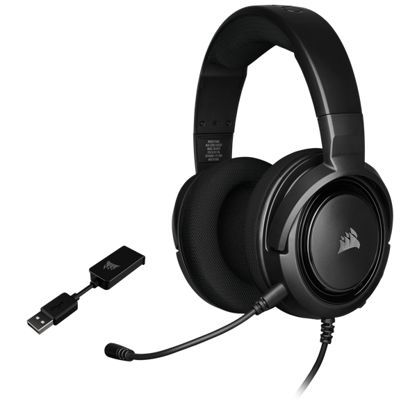Corsair HS45 SURROUND Gaming Headset — Carbon