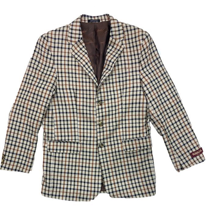 Navada - Mens Brown Checked Daks Blazer | Shop Today. Get it Tomorrow ...