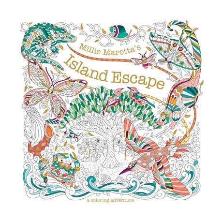 Mythographic Color and Discover: Animals: An Artist's Coloring Book of  Amazing Creatures and Hidden Objects