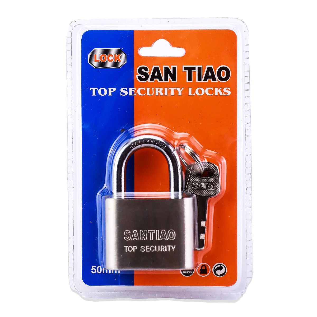 Padlock With Extra Keys Stainless Steel Silver 50mm Buy
