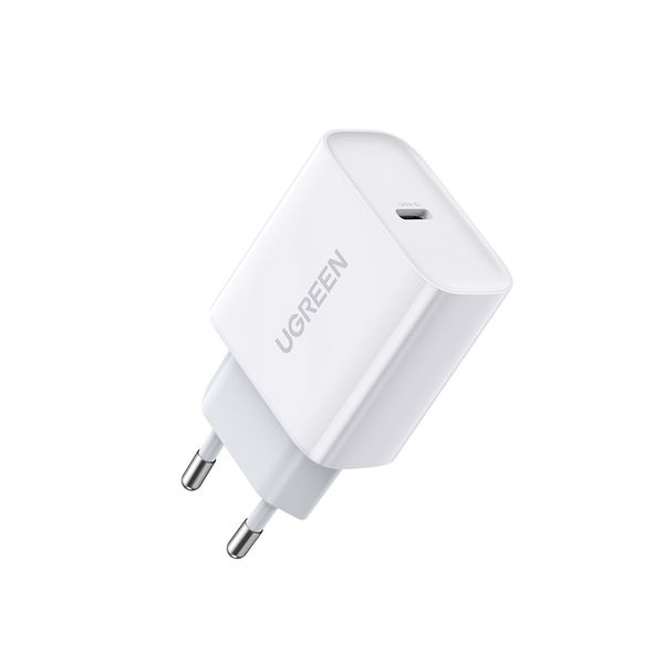 UGreen USBC 20W PD3.0 Fast Charge Wall Charger-WH