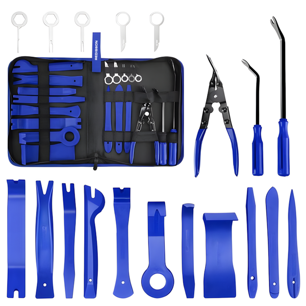 19 Pieces Trim Removal Tool Set &amp; Clip Plier UpholsteryRemover Nylon Car Panel