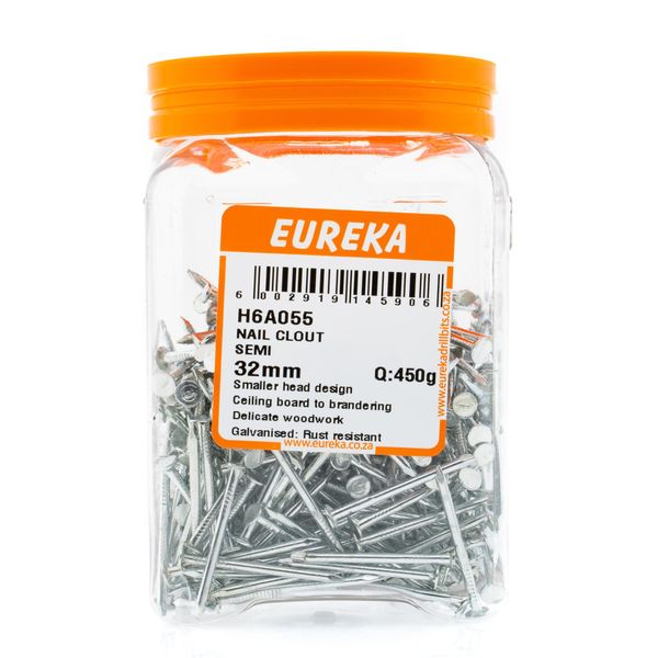 EUREKA Clout Nail Semi 32mm Q:450g H6A055
