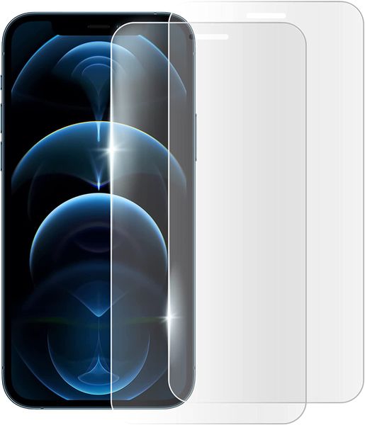 iPhone 12 Pro Max Screen Protector Guard Tempered Glass PACK OF 2