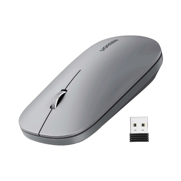 UGREEN - Wireless Mouse With Adjustable DPI Settings - Silver