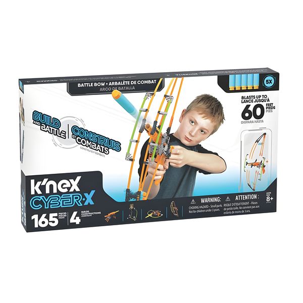 Knex - K Force Battle Bow Build and Blast Set - 165 Pieces/4 Builds