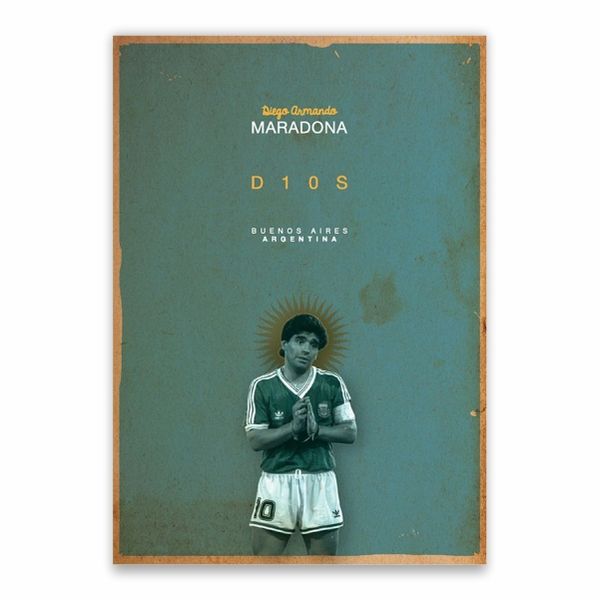 Diego Armando Maradona Poster - A1