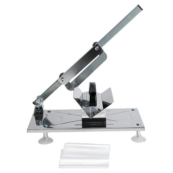 Frozen Biltong Slicer With Stainless Steel Tray