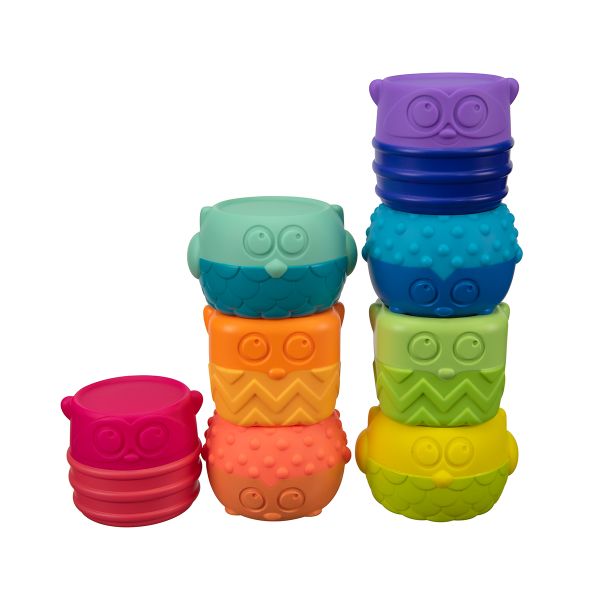Sassy - Sensory Stacking Toy (8 pieces)