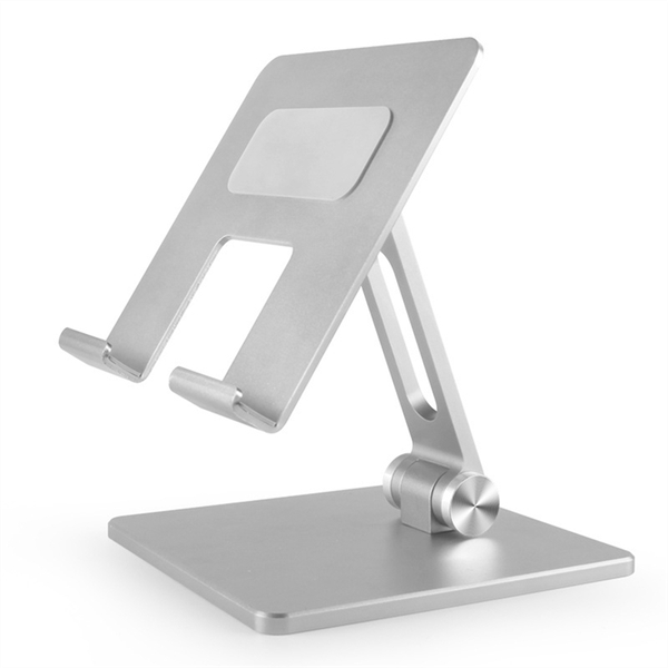 Portable Phone Holder Stand For Pad Tablet-Silver