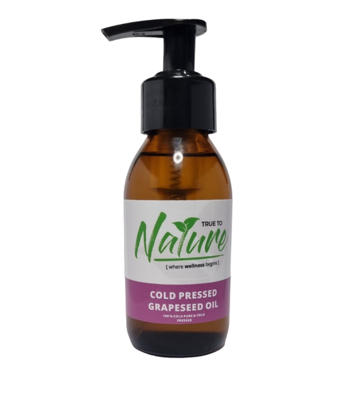 True to Nature - Cold Pressed Grapeseed Oil - 100ml