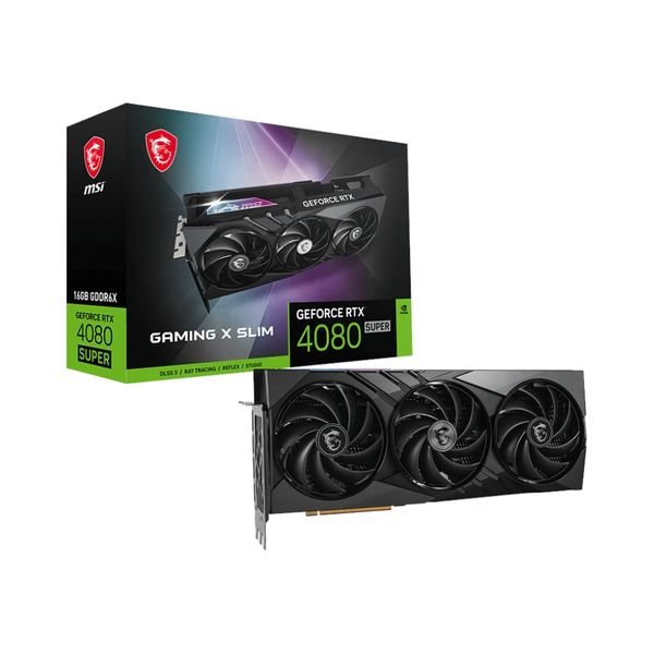 MSI GeForce RTX 4080 SUPER Gaming X SLIM 16GB Graphics Card