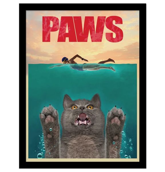 Vincent Hie (Paws) Framed Collector Print 40cm x 30cm