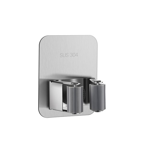 2Pcs Self Adhesive Mop Holder/Wall Mounted Wiper Holder