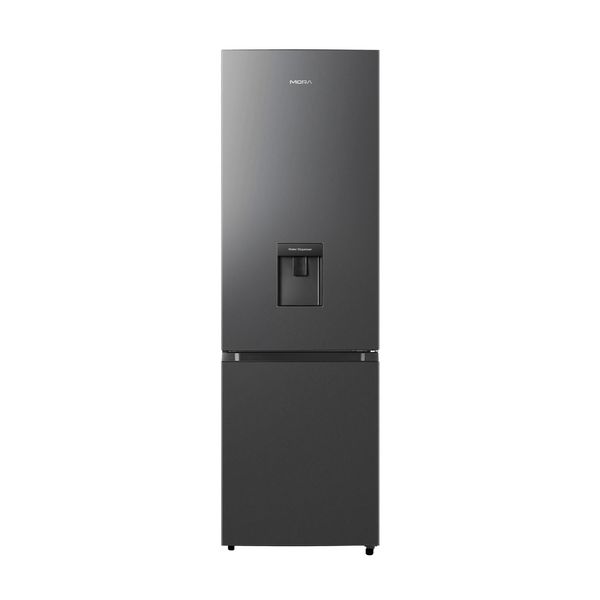 Mora 268L Bottom Freezer Fridge with Water Dispenser -Titanium Grey