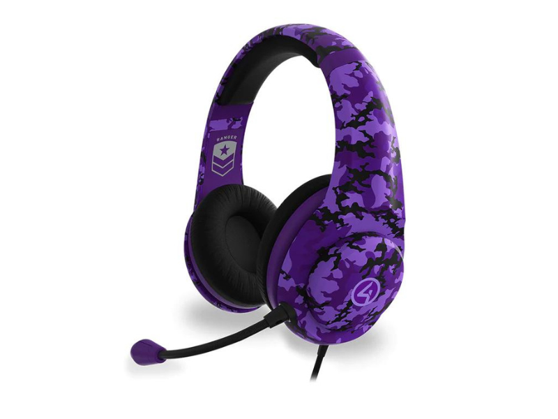 4Gamers RANGER Gaming Headset for XBOX, PS4/PS5, Switch, PC - Royal Camo