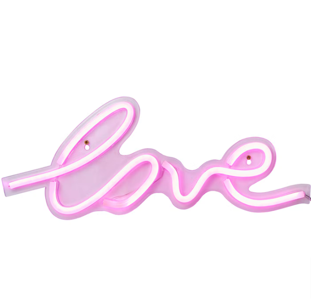 7 Inch LED High-Performance Pink 240V Neon Lamp