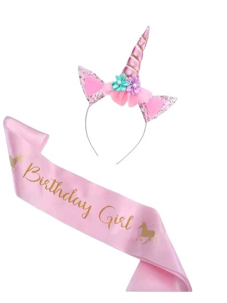 Unicorn Headband and Shoulder Strap