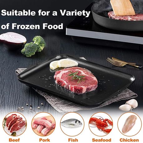 Kitchen Food Quick Defrosting Trays Steak Seafood Quick Thaw