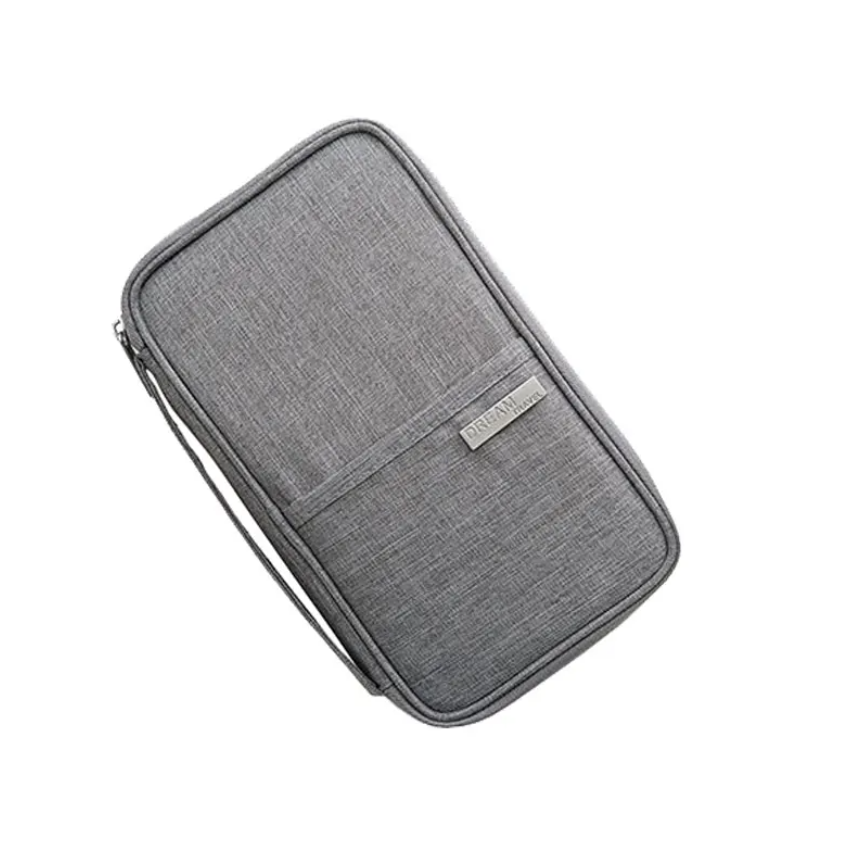 Passport Zip Case Organiser with Travel Handle