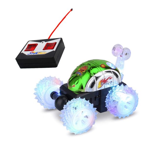 Remote Control Stunt Toy Car 360 Rotate &amp; Coiling Amazing Flip Over