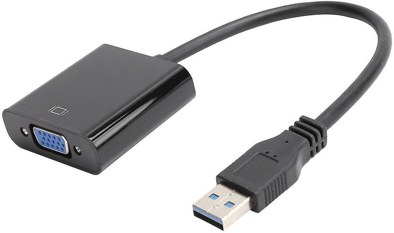 PTech USB3.0 To Female VGA Adaptor up to 1920×1080@60Hz