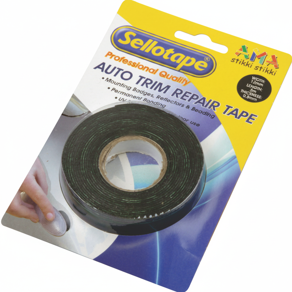 Sellotape Double-Sided Badge Mount Tape 12mm x 3m