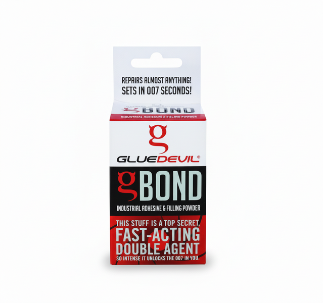 Glue Devil G-Bond Adhesive Kit for Wood, Metal, Ceramics, Plastics