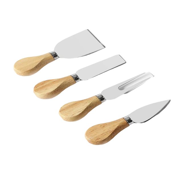 Stainless Steel 4 Piece Chees Knife Set