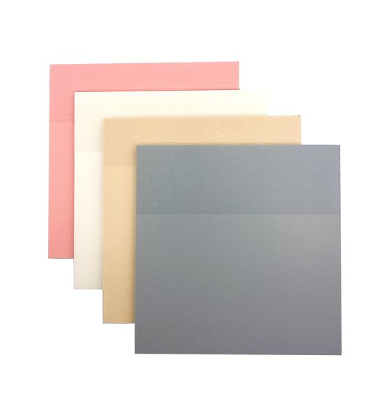 Transparent Coloured Sticky Notes - Pack of 4