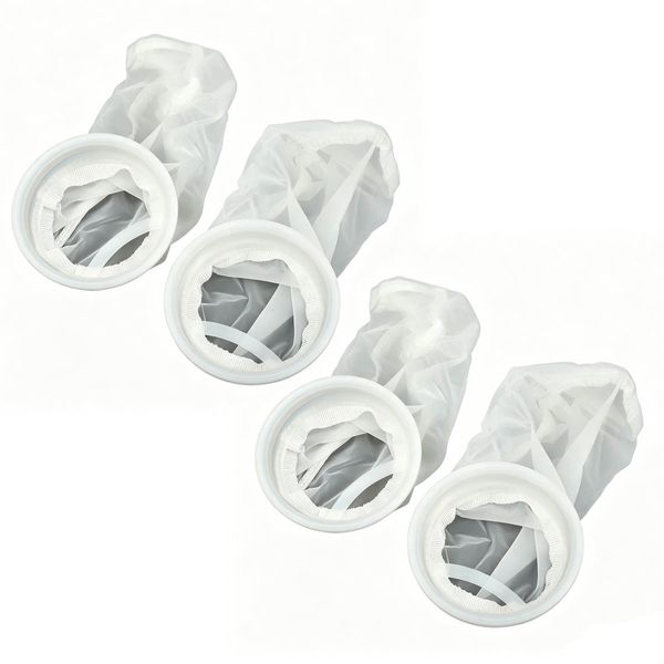 Nylon Lid Aquarium Filter Mesh, 4 Pack Lid Filter, Rain Water Filter