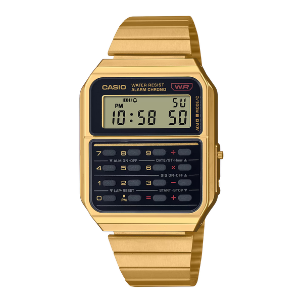 Casio Men Gold Databank - CA-500WEG-1ADF
