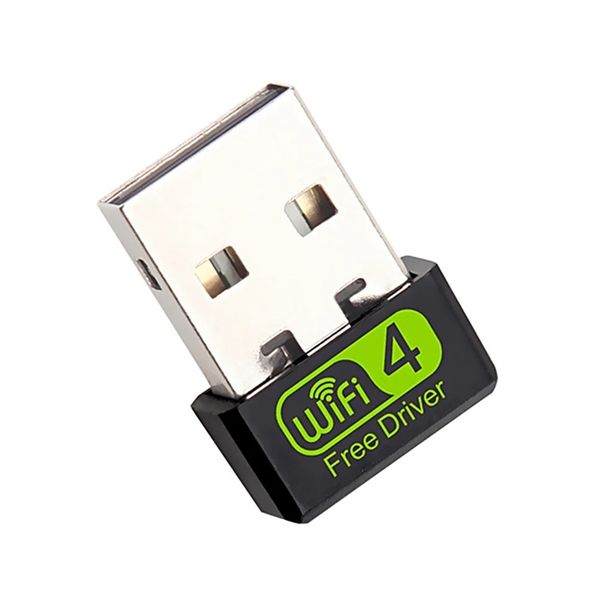Wireless Network 2.4G USB Wi-Fi Adapter 500Mbps and Play For PC Laptop QA11