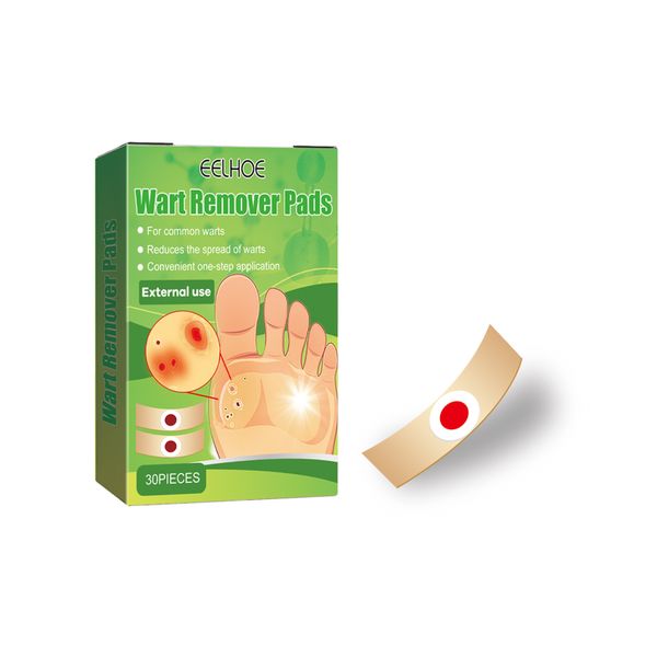 30-Piece Foot Corn Removal Patch, Callus Remover for Feet, Wart Remover Patches