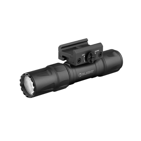 Olight Odin S, 1500 Lumen, 250m throw, weapon light - Black Picatinny Rail