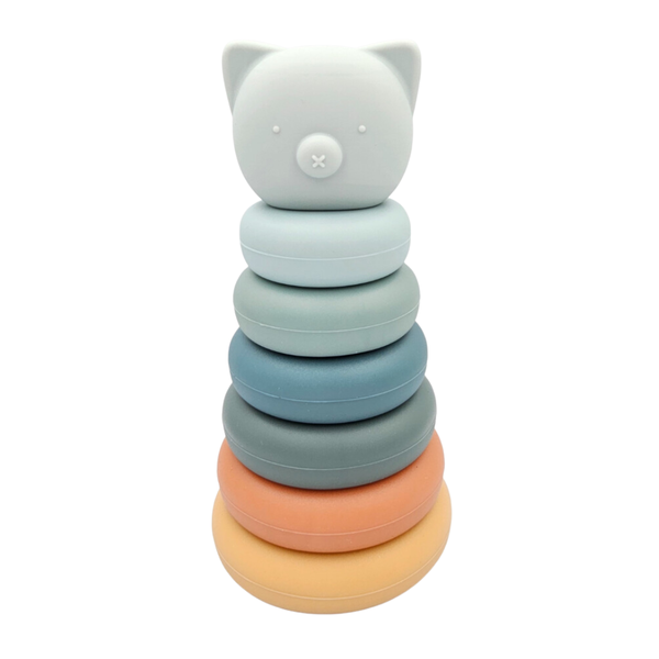 JanaS Silicone Stacking Toy - Teddy