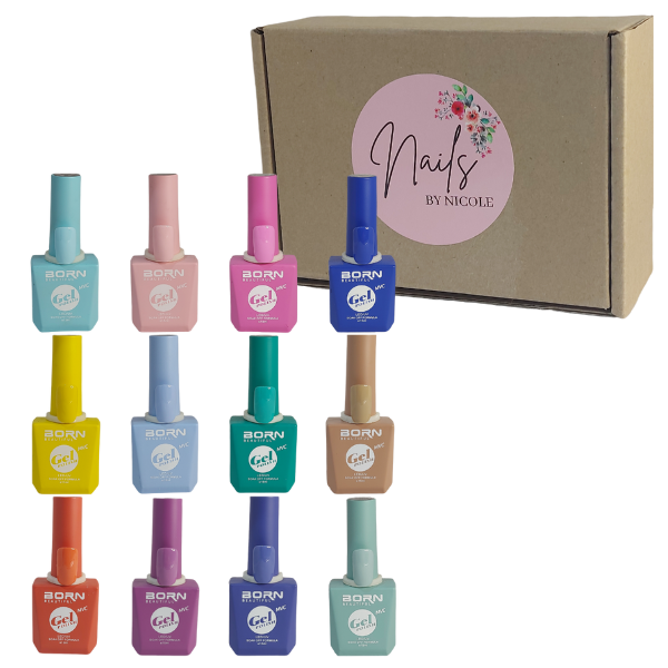 BB UV/LED Gel Nail Polish - One of Each - 12 Piece - Nails by Nicole
