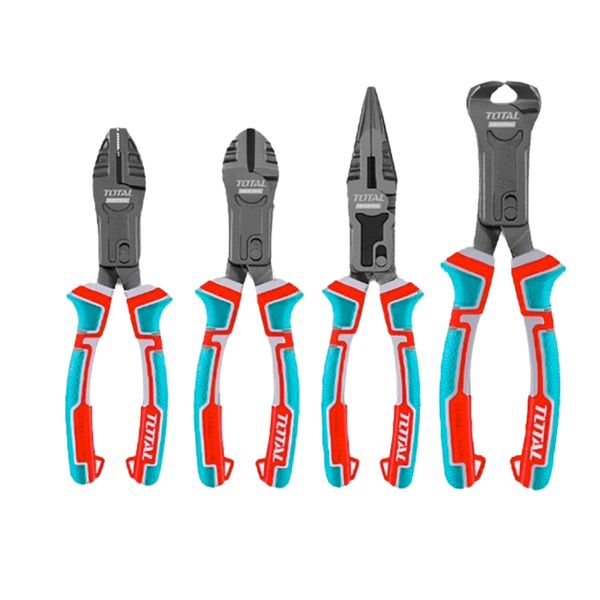 Total Tools - Industrial Plier Set - 4 Piece