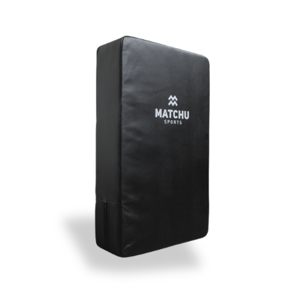 Kicking Shield - Large - Kick Shield - Reinforced Grips -Black - 60x35x12cm