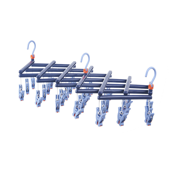 Foldable Laundry Drying Rack Hanging Dryer Travel Hanger
