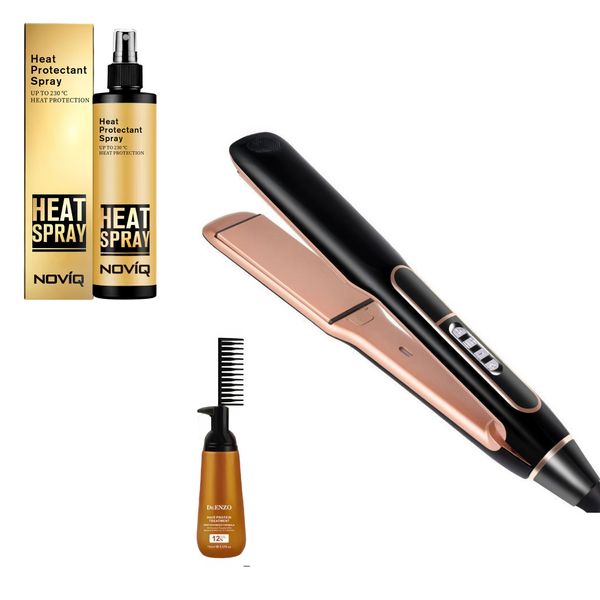 Enzo Ionic Straightener &amp; Protein Treatment + NOVIQ Spray 250ml