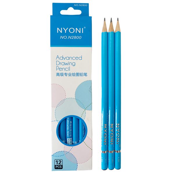 Nyoni - 3H Advanced Drawing Pencil - 12 pieces