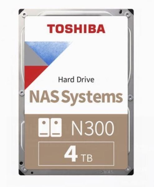 N300 NAS Hard Drive – 4TB – Silver