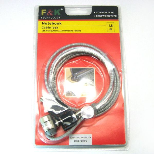 Laptop Lock and NOTEBOOK LOCK 1.8M Pressure resistant