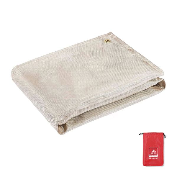 Fireproof Mat - Heat-Resistant Blanket for Grills, Fire Pits &amp; Outdoor Use